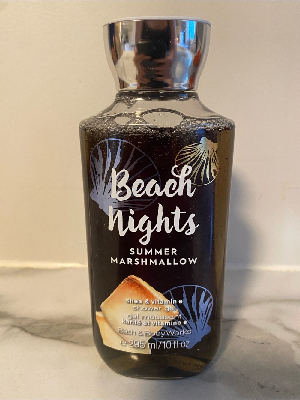 Bath & Body Works Shower Gel Beach Nights Summer Marshmallow